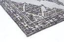 Saffron Arc Grey Cotton Rug