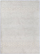 Orchid Arc Cream Cotton Rug