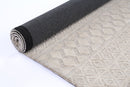 Orchid Arc Cream Cotton Rug