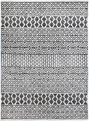Olive Arc Grey Cotton Rug