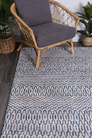 Evergreen Arc Navy Tribal Rug
