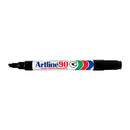 Artline 90 Permanent Marker 5Mm Chisel Box Of 12