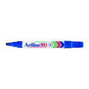 Artline 90 Permanent Marker 5Mm Chisel Box Of 12