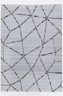 Celeste Arc Grey Ash Rug