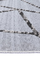 Celeste Arc Grey Ash Rug