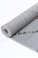 Celeste Arc Grey Ash Rug