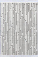 Clover Arc Beige Taupe Geometric Rug