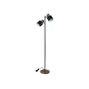 Mid Century Task Twin Floor Lamp