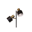 Mid Century Task Twin Floor Lamp