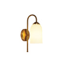 Opal Matt Glass Wall Light