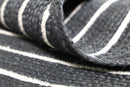 Ivory Bay Grey Chevron Rug