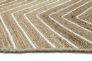 Indigo Bay Beige Chevron Rug
