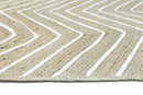 Hazel Bay Beige Chevron Rug