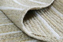 Hazel Bay Beige Chevron Rug