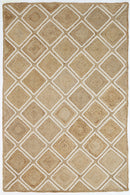 Golden Bay Beige Parquetry Rug