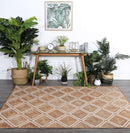 Golden Bay Beige Parquetry Rug