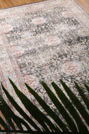 Clover Bay Black Red Rug