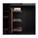 A Series Rotating Carousel 3 Tier Adjustable Height Cabinet