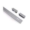 A Series Wardrobe Hanging Rod 3000Mm Grey Finish