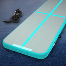 GoFun 3X1M Inflatable Air Track Mat with Pump Tumbling Gymnastics Green