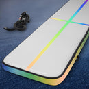 4M Air Track Gymnastics Tumbling Exercise Mat Inflatable Mats and Pump