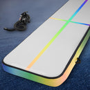 4M Air Track Gymnastics Tumbling Exercise Mat Inflatable Mats 20CM Thick and Pump