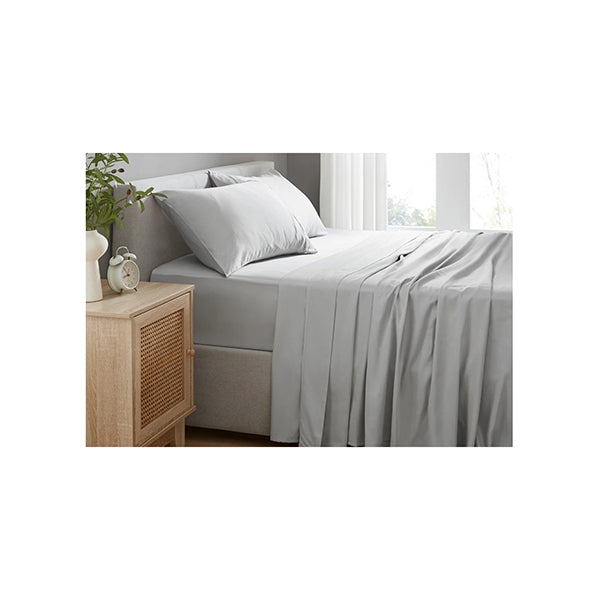 Australian Cotton Bed Sheet Set Grey