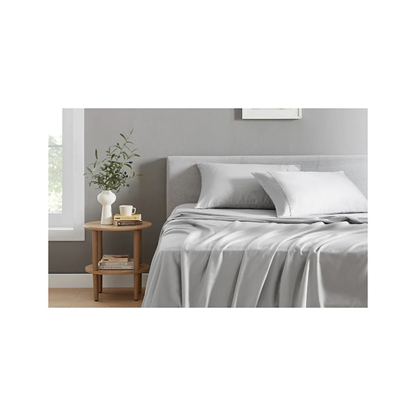 Australian Cotton Bed Sheet Set Grey