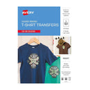 Avery Inspired Tshirt Transfer A4 Coloured Pack Of 5