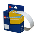 Avery Label Dispenser White Rectangle 19Mm X 24Mm Roll Of 650