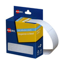 Avery Dispenser White Rectangle 19Mm X 64Mm Roll Of 280