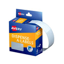 Avery Label Rectangle Dispenser 24Mm X 38Mm White Pack Of 380