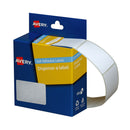 Avery Label Dispenser White Rectangle 35Mm X 49Mm Roll Of 220
