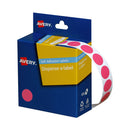 Avery Dispenser Dot Sticker Label 14Mm Roll Of 1050