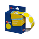 Avery Dispenser Dot Sticker Label 24Mm Roll Of 500