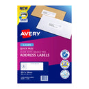 Avery Laser Label Address Quick Peel L7162 16Up Pack Of 20