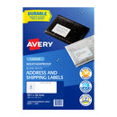 Avery Laser Label Weather Proof L7073 14Up Pack Of 10