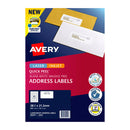 Avery Lip Label Address Quick Peel L7651 65Up Pack Of 10