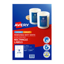 Avery Label Rectangle L7108Rev 9Up Pack Of 10