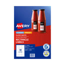 Avery Label Gloss Rectangle L7109 64Mm X 42Mm 18Up Pack Of 10