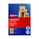 Avery Label Kraft Rectangle Brown L7110 62Mm X 42Mm Pack Of 270