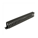 Avit 1 Ru Metal Rack Mount Horizontal Cable Manager Duct Raceway