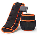 Adjustable Ankle Weights, 1 Pair (0.9-4.55Kg) Removable Sandbags for Women & Men, Wrist Weights & Leg Weights for Home Gym, Pilates, Walking, Strength Training
