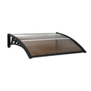 Window Door Awning 0.8mx1m Brown
