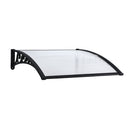 Window Door Awning 0.8mx1m Transparent