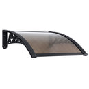 Window Awning Drainage 0.6mx0.6m Outdoor Brown