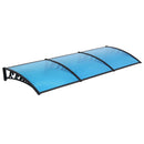 Window Door Awning 1mx3m Blue