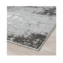 Abner Silver Rug 80X300Cm