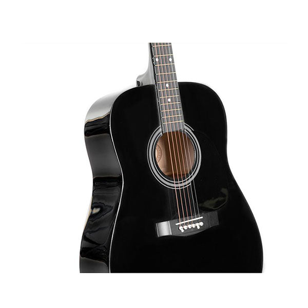 41in Acoustic Wooden Guitar with Bag Black