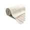 Acrylic Chenille Tassel Knitted Blanket Bed Sofa Throw Rug 150 x 200 cm White